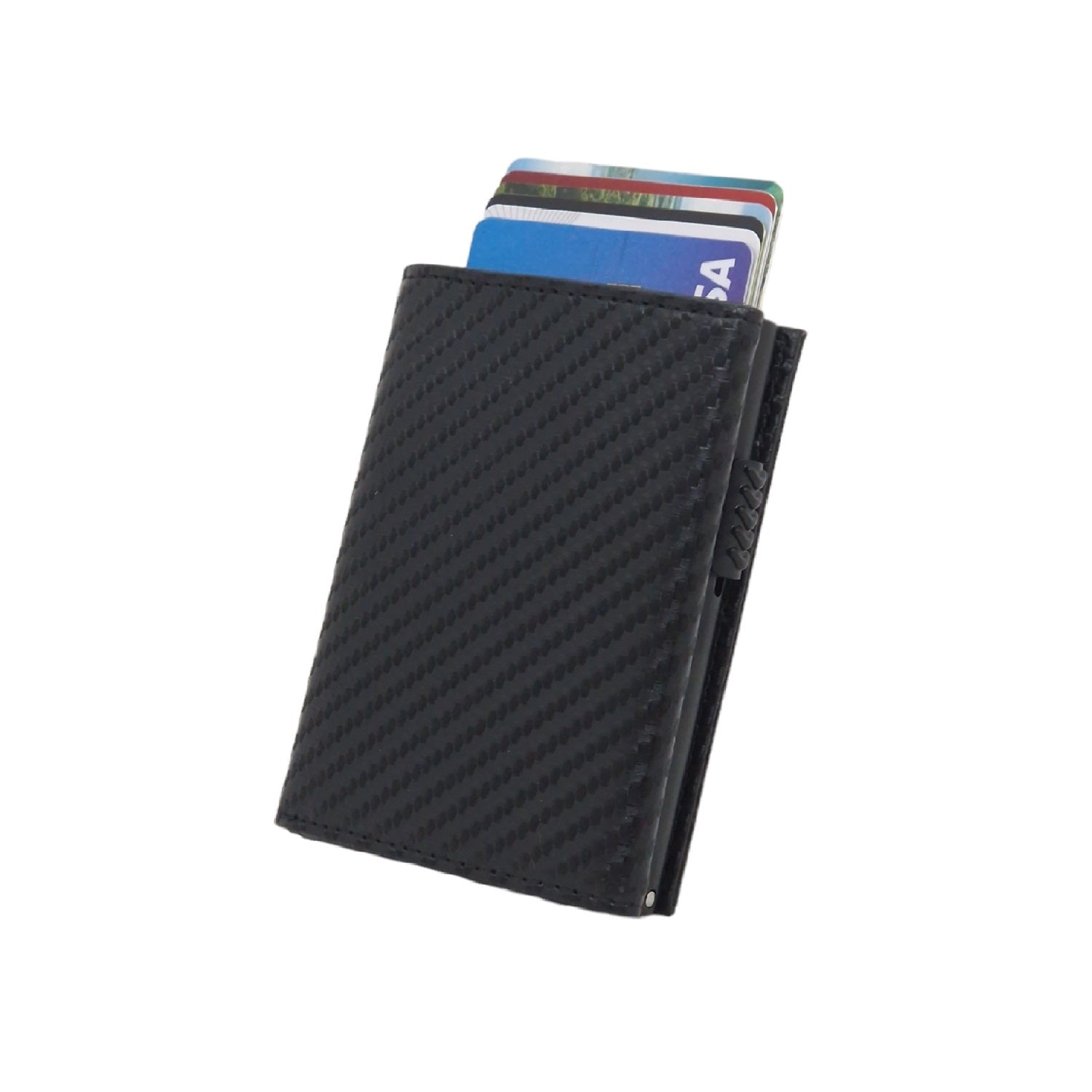 Smart Wallet mit Münzfach - Carbon